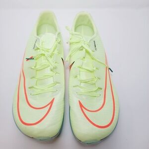Nike Air Zoom Maxfly Track Spikes Barely Volt Hyper Orange Men's‎ Size 15 EUC